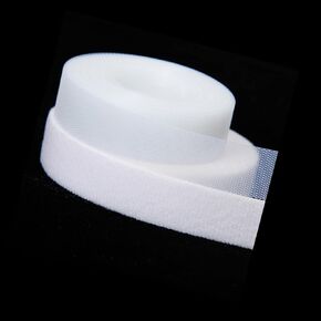 3m x 20mm Extremely Thin and Soft Strong Doll Clothes Hook and Loop Tape Fasteners About Sewing Type Back Without Adhesive Doll Clothing Accessories Soft