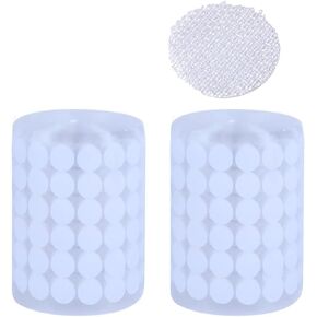 1000 Pcs Self Adhesive Dots 3/4" Diameter Sticky Back Dots Hook Dots Circle Dots Stickers Tapes Tapes for Classroom Home Office White
