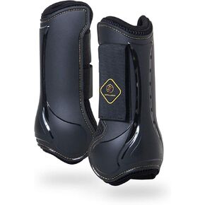 Kavallerie Classic Tendon Boots, Impact-Absorbing Material, Breathable & Evenly Distribute Pressure, Protect Tendon and Ligaments, Anti-Slip, Anti- Sore and Moisture Repellant Show Jumping Boots