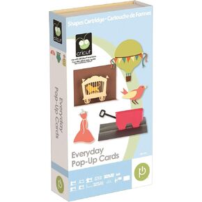 Cricut 2001018 Everyday Pop-Up Cards Cartridge