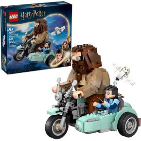 LEGO Harry Potter Hagrid & Harry's Motorcycle Ride Building Toy - Kids Motorcycle Toy for Boys and Girls, Harry Potter Fans, Ages 9+ - Gift Idea for Birthdays - 76443