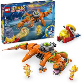 LEGO Sonic The Hedgehog Super Shadow vs. Biolizard, Gamer Gift for Boys and Girls, Fun Collectible Playset for Kids and Video Game Character Fans Who Love Action Toys 77003