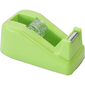 QILIMA Desktop Tape Dispenser Non-Skid Base, for Packaging in Office,Restaurant, Flower Shop,Cake Shop,Pink