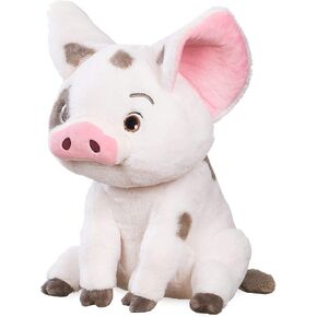 Disney Store Official Pua Plush, Moana, Medium 13 Inches, Iconic Cuddly Toy Character with Embroidered Eyes and Soft Plush Features, Suitable for All Ages 0+