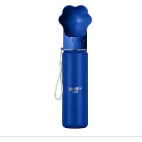 Stainless Steel Dog Travel Water Bottle, Vacuum Insulated Portable Dog Water Dispenser, Large Bottle with Drink Cup On The Go, Outdoor Walking, Hiking, Travel (Mint, 22oz)