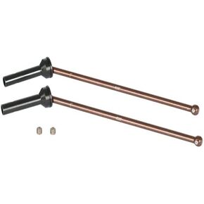KYX Racing CNC Machined Hard Steel Front Universal Drive Shaft Upgrades Parts Accessories for RC Crawler Car ARRMA 1/8 KRATON