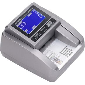 آلة عداد الأموال ، عرض LED عالية الكفاءة 120 SHEETSMINUTES أوضاع متعددة الفاتورة عداد 100-240 فولت للمحلات التجارية (قابس الولايات المتحدة)