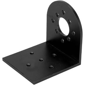 Alomejor RC Motor Base Metal L Shape Brushless Motor Mount Holder Seat for 4082 5055 Motors with 25mm/30mm Hole Distance