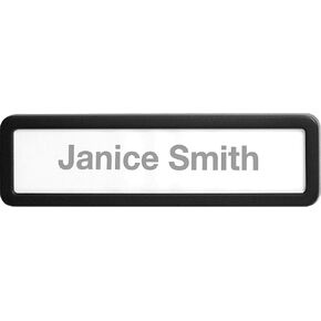 Lorell Recycled Plastic Cubicle Nameplate