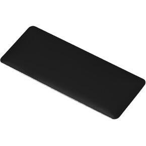 PATIKIL 3"x1" Anodized Aluminium Laser Engraved Mount Metal Plate, 20 Pack Self Adhesive Sign Personalized Custom Blank Plate for DIY Laser Printing, Black