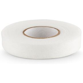 Seam Binding Ribbon - Hem Tape for Pants Dress Skirt Curtain - Seam Binding Tape for Sewing Seaming Trimming Binding Hemming Edge Covering - 10 Yards x 5/8 Inch - White