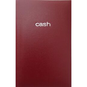 كتاب نقدي (مبطّن دفتر الأستاذ) ، 144 صفحة ، غلاف فني أحمر ، 7-15/16 "× 5-1/8"-كتاب واحد