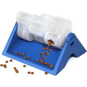 Dog Puzzle Toys, Dog Slow Feeder for Small Medium Large Dogs, Interactive Dog Toy for Boredom Smart Training Playing, 3 Rotatable Dog Treat Dispenser, Non-Slip Stable Easy Clean Home Indoor