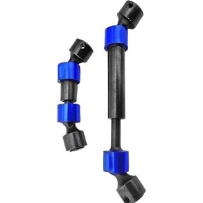 High-Strength Steel CV Drive Shaft for Traxxas E-Revo 1/10 - Upgraded Parts Hardware, Extreme Bashing Ready (Blue)