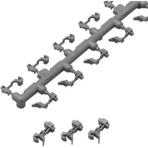 Kato 11-707 Buckeye Couplings Grey (20)