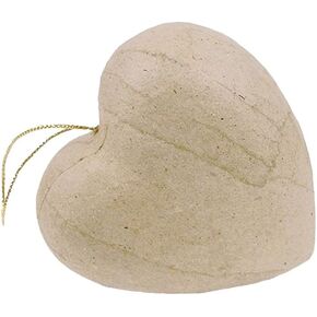 Décopatch Mache Heart للتعليق