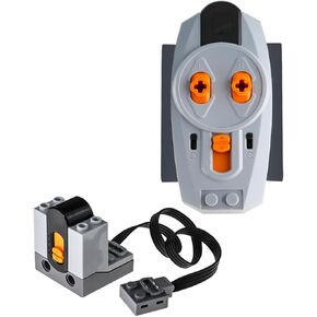 TEESE 2pcs Technic-Remote Set with IR-Remote-Control-Receiver, Compatible with Technic-Parts for STEM MOC Project Replacement-Parts