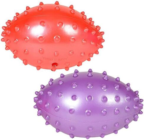 كرة قدم مضخمة ، ارتفعت للسيطرة على كرة القدم المطاطية الناعمة ، 4 بوصات ألوان متنوعة (6 عبوات) in Kuwait