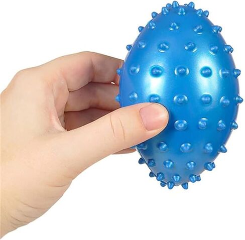 كرة قدم مضخمة ، ارتفعت للسيطرة على كرة القدم المطاطية الناعمة ، 4 بوصات ألوان متنوعة (6 عبوات) in Kuwait