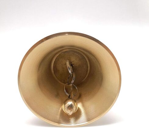 Toyvian Hand Bell Brass Brass Bell Light Call Bell Restaurant Service Bell Bride Bell Bell in Saudi Arabia