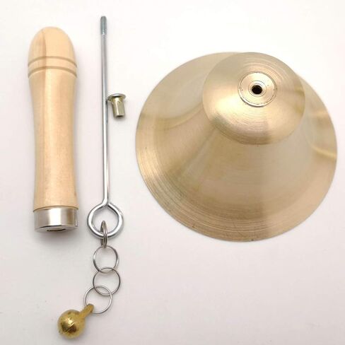 Toyvian Hand Bell Brass Brass Bell Light Call Bell Restaurant Service Bell Bride Bell Bell in Saudi Arabia