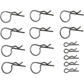 Body Clips Size / Clear.