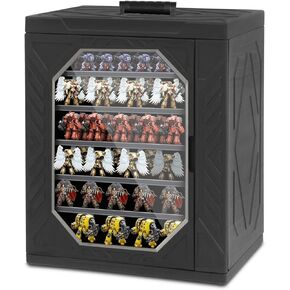 Miniature Carrying Case, Display and Transport Action Figure Display case for Warhammer 40k. (rectangular)