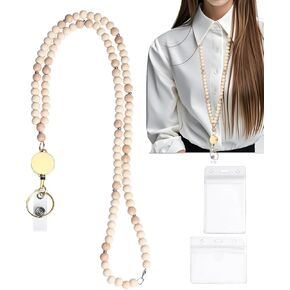 Lanyards for ID Badges for Women Teacher Lanyard with Id Holder Retractable Cute Lanyards for Cards Keys Phone Women Valentine's Day Gifts