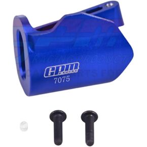 Levigo Aluminum Alloy 7075 RC Motorcycle Exhaust Pipe Compatible with LOSI-1:4 PROMOTO-MX Motorcycle RTR, FXR-LOS06000/LOS06002 RC Upgrade Parts, Blue