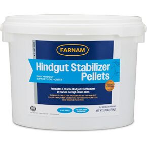 Farnam Hindgut Stabilizer Pellets, Daily Digestive & Immune Supplement for Horses Helps Maintain a Balanced Microbiome for Optimal Digestion