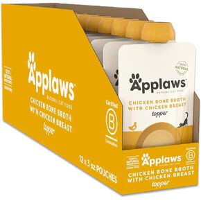Applaws Fish & Chicken Variety Bone Broth Cat Food Topper 6-Pack 3oz Pouch in Kuwait