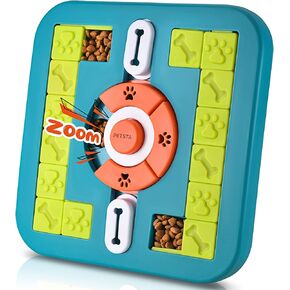 Dog Puzzle Toys, Treat Dispensing Dog Enrichment Toys for IQ Training and Brain Stimulation, Interactive Mentally Stimulating Toys as Gifts for Puppies, Cats, Dogs