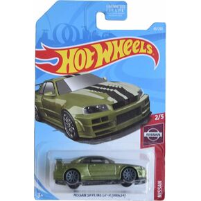 Hot Wheels Nissan Skyline GT-R, Nissan 2/5 [Green]