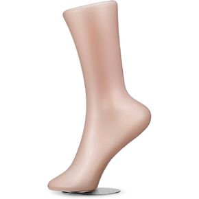 Operitacx Mannequin Foot Sock Models Magnetic Female Foot Sock Display Mold Sock Support Short Stocking Jewelry Ankle Bracelet Display Display Stand Foot Model