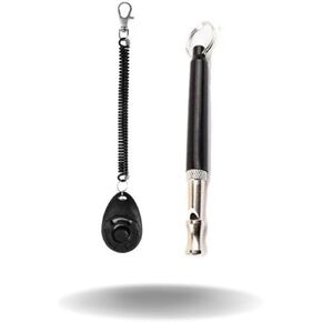 Dog Whistles, Custom Target Stick and Clicker Training Device for Dogs Pet Play Kit Agility Training Set Clicker