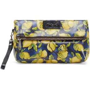 Patricia Nash Valerie Leather Foldover Clutch Wristlet, Watercolor