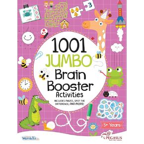 1001 Jumbo Brain Booster Activities for 5 to 8 Years Old Kids | Enhance the Child Mind with Cognitive Excellence with Interactive Activity Book