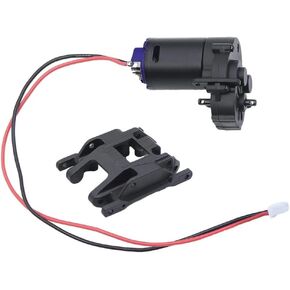 RC Gearbox Assembly Transmission Motor Set for 1/18 TRX-4M RC Crawler Car Skid Plate Transmission Mount Upgrade Parts