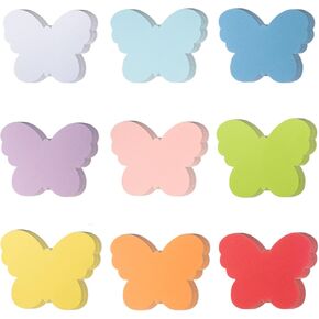 72Pcs Butterfly Cutouts Paper Butterflies 6'' Assorted Color Spring Butterfly Cutout Classroom Decoration Cut-Outs Butterfly Paper Shape for DIY Kids Craft Projects Spring Summer Theme School Party
