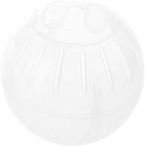 Transparent Silent Exercise Ball Plastic Spinner Hamster Running for Sugar Gliders Small Mice Gerbils Exercise Wheels Multiple Colors Hamster Exercise Ball,Hamster Wheel,Small Animal Health Supplie