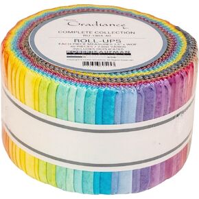 Lunn Studios Artisan Batiks Gradiance Roll Up 40 2.5-inch Strips Robert Kaufman RU-1304-40