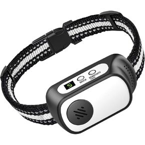 Bark Collar with Beep Vibration and Shock,Anti Dog Barking Collar for Small Medium Large Dogs, Rechargeable Humane Dog Training Device with 5 Adjustable Sensitivity Levels