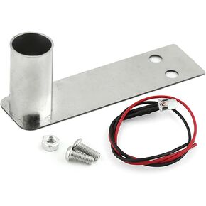 SHEAWA Exhaust Pipe (for 1/10 RC Cars) with LED Light Universal Metal Conversion Part (01)