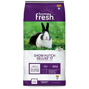Blue Seal Fresh Show Hutch Deluxe 17 Rabbit Food - Resealable Packaging to Hold in Freshness, Promotes a Healthy Digestive System and Proper Intake - 20 LB Bag