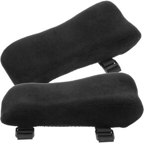 2 PCS Office Office Chair Chair Pads ، وسادات مسند ذراع الرغوة للذاكرة لمكتب Arm Gaming Arm Covers لكرسي المكتب ، وسائد مسند الذراعين لتخفيف ضغط الكوع