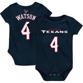 Outerstuff Infant Mitchell Trubisky Navy Chicago Bears Mainliner Name and Number Bodysuit