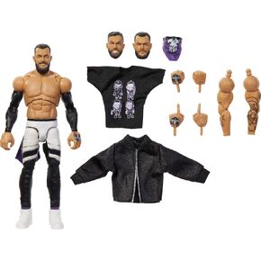 Mattel WWE Ultimate Edition Action Figure & Accessories, 6-inch Finn Balor Collectible Set, Swappable Heads & Hands, 30 Articulation Points