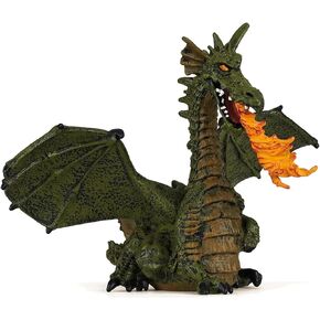 Winged Dragon with Fire (Winged Blue or Green Dragon; Colors may vary)