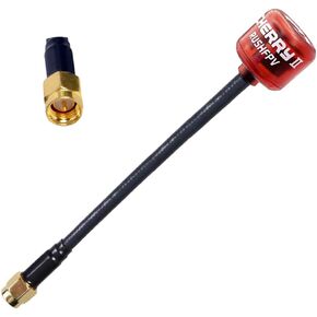 FPV Antenna 5.8G RUSHFPV Cherry 2 II 1.8dBi 123MM SMA RHCP for FPV Freestyle Racing Drone