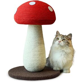 قط خدش Cat Post Full Sisal Cat Tree Tower Tower Tower Cat Scratcher للقطط الداخلية 19.7 بوصة